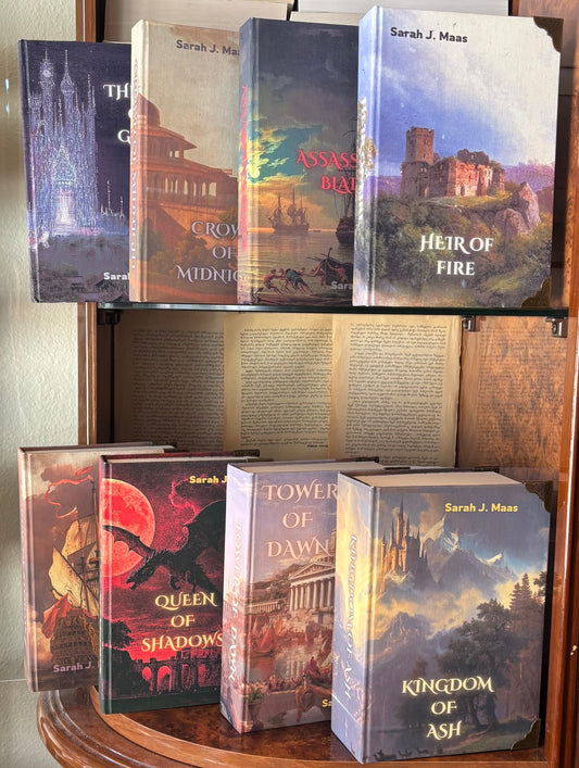 Throne of Glass // "World of ToG" Edition // Hardcover Rebind